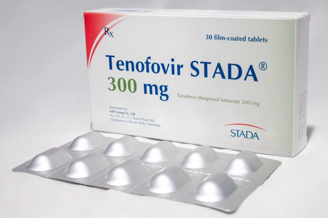 thuốc Tenofovir 300 mg STADA